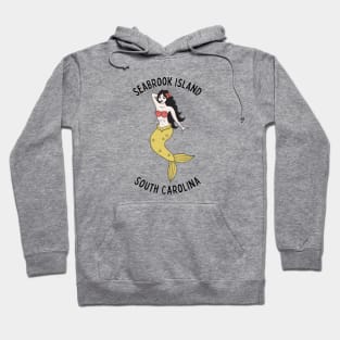 Seabrook Island Beach South Carolina Mermaid Hoodie